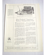 1919 Ad Packard Motor Car Company Twin Six Motor &amp; Hartman Trunks - $13.70 CAD