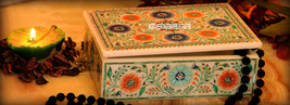 6&quot;x4&quot;x2&#39;&#39; Marble Trinket Jewelry Box Rare Stone Marquetry Arts Inlay Decor H3668 - £382.97 GBP