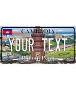 Cambodia Phnom Penh City License Plate  Custom Auto Bike Motorcycle Tag - $196.34 MXN+
