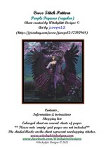 Purple Pegasus ~~ Cross Stitch Pattern - $19.95