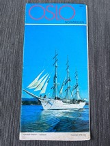 1978 Oslo Norway Norwegen travel brochure Christian Radich Oslofjord - $17.50