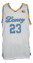 Michael Jordan #23 Laney High School Basketball Jersey New White Any Size - £27.88 GBP