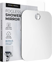 Honeybull Shower Mirror Fogless For Shaving - (Medium 6X8In) Flat Anti Fog - $747.09 MXN