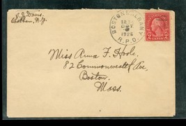 US Postal Cover 1926 RPO Boston &amp; Albany Railroad Cancel Postal History - £8.67 GBP