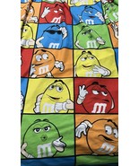2008 M&amp;M&#39;s Avon Micro Fleece Throw Blanket Approx. 47” x 63” - €13,54 EUR
