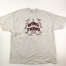 Vintage Hanes Beefy T It&#39;s A Wing Thing T Shirt Size XXL 90s Funny Sayings  - £14.20 GBP