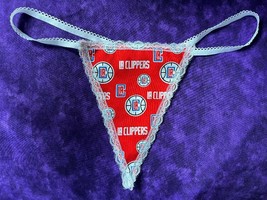New LA CLIPPERS Womens Basketball Gstring Thong Lingerie Nba Underwear - $19.99