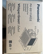 PANASONIC FV-0511VKS2 BathrmFan, 4In Duct Dia,Zn-Al-Mg,120 V 490X07 - €122,92 EUR