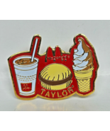 Mcdonalds TAYLOR Farms Soda Pop Hamburger Swirl Ice Cream Cone Lapel Pin  - €4,27 EUR