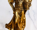 Byzantine Catholic Church Archangel Saint Barachiel Statue 8&quot;H God&#39;s Pro... - $21.99
