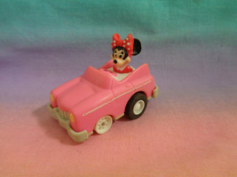 Vintage 1988 McDonald&#39;s Disney Miniature Minnie Mouse Pullback and Go Car - £1.53 GBP