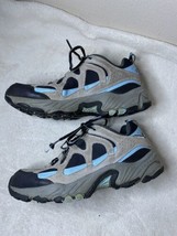 Columbia Hiking Shoes Womens Size 7.5 Blue Gray Techlite Sneakers BL3636-010 - $15.48