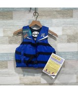 Maui and Sons Life Vest Water Skiing Wake Boarding USCG Blue Youth 50-90lbs - $24.74