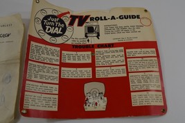TV Roll-a-Guide Troubleshooting Chart Dial Western Electronics Repair Guide Vtg - £19.01 GBP