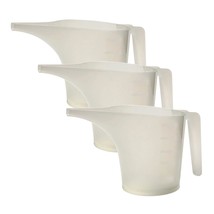 Norpro Plastic Measuring Funnel Pitcher, 2 Cup Capacity (Pack of 3) - $31.99