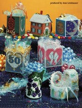 16 Plastic Canvas Gift Baskets Bassinet Cat Western Anniversary Cottage ... - $13.99