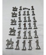 Lot Of (28) Vintage Lead Soldier And Calvary Figures 1 3/4&quot; - $101.87 CAD
