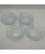 Vintage Anchor Hocking Ice Blue Glass Bubble Salad / Bread Plates 6.75” ... - €11,89 EUR