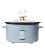 Beautiful 6 Qt Programmable Slow Cooker, Cornflower Blue - $1,375.41 MXN