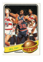 1979-80 Topps Basketball M.L. Carr #107 Detroit Pistons NBA Card Excellent EX - £1.55 GBP