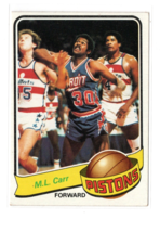 1979-80 Topps Basketball M.L. Carr #107 Detroit Pistons NBA Card Excellent EX - £1.45 GBP