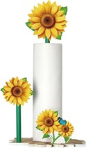 Sunflower Kitchen Paper Towel Holder Decoration Sunflower Butterfly Pape... - $28.14
