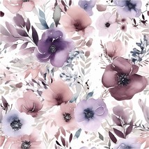 Haokhome 93349 Floral Peel And Stick Wallpaper Removable Wall Paper - £26.02 GBP