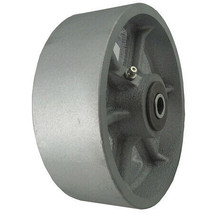 Caster Wheel,Cast Iron,1400 Lb.,Gray - £31.46 GBP