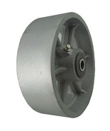 Caster Wheel,Cast Iron,1400 Lb.,Gray - £31.37 GBP