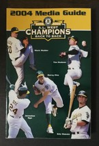 Oakland A&#39;s Athletics 2004 MLB Baseball Media Guide - $6.64