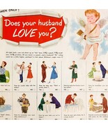 1950 Whitman&#39;s Chocolates Does Your Husband Love Advertisement Candy Cup... - $35.02 CAD