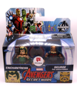 Marvel Minimates Avengers Secret Wars Enchantress Skurge Set Walgreens E... - £9.39 GBP