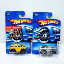 2005 Hot Wheels First Editions BLINGS Block O&#39; Wood And Hummer H3 Lot Of 2 - $15.83