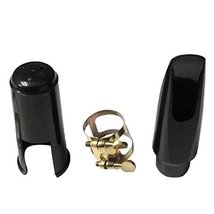 Mouthpiece for Alto Saxophone Mouthpiece&amp;Clamp&amp;Cap Brand New - £10.34 GBP