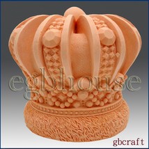 3D Silicone Soap/Candle Mold- imperial crown - 2 parts assembled mold - £43.14 GBP