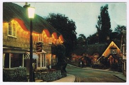 Postcard The Old Village Shanklin At Night Isle Of Wight UK - $3.95