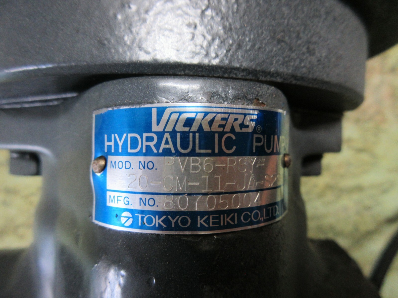 Pompa Idraulica A Pistoni Vickers PVB6 LSY 21 CM 11 - Ricondizionata (857518)