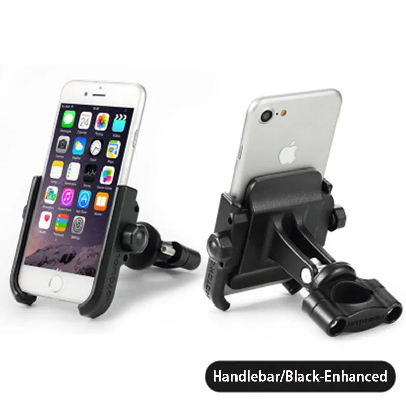 Motorcycle Mobile Phone Holder Motorbike Pit Bike Handlebar Stand Mount   DRAG 6 - £204.22 GBP