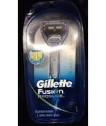 Gillette Fusion Proglide Razor HANDLE [SILVERTOUCH] + 5 Blade CARTRIDGE - £10.24 GBP