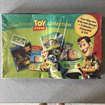 Disney/Pixar Toy Story Collection Songs &amp; Stories Books Cassette CD New Not Mint - £18.38 GBP