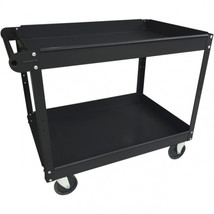 Lorell Multi-Purpose Utility Cart Black - 16 x 30 in. x32 in. - $202.69