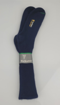 NOS Men Burlington Gold Cup High Bulk Orlon Acrylic Socks Navy Vintage U... - £31.37 GBP