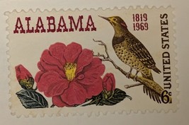 United States –  Alabama Statehood Stamp (Scott #1375) 1969 6 c - $0.71