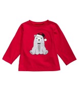 First Impressions Infant Boys Santa Bear Print T-Shirt,Ever Red,3-6 Months - £12.64 GBP