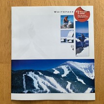 2003-2004 WHITEFACE Resort Ski Trail Map Brochure NY Lake Placid Olympics - £11.75 GBP