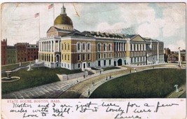 Postcard State House Boston Massachusetts Bosselman - £1.57 GBP