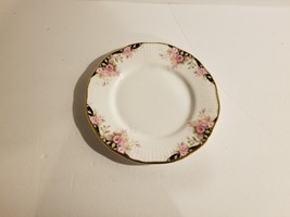 Rare - Crownford Staffordshire Queens China - Midnight Rose 8 inch Salad Plate - £14.58 GBP