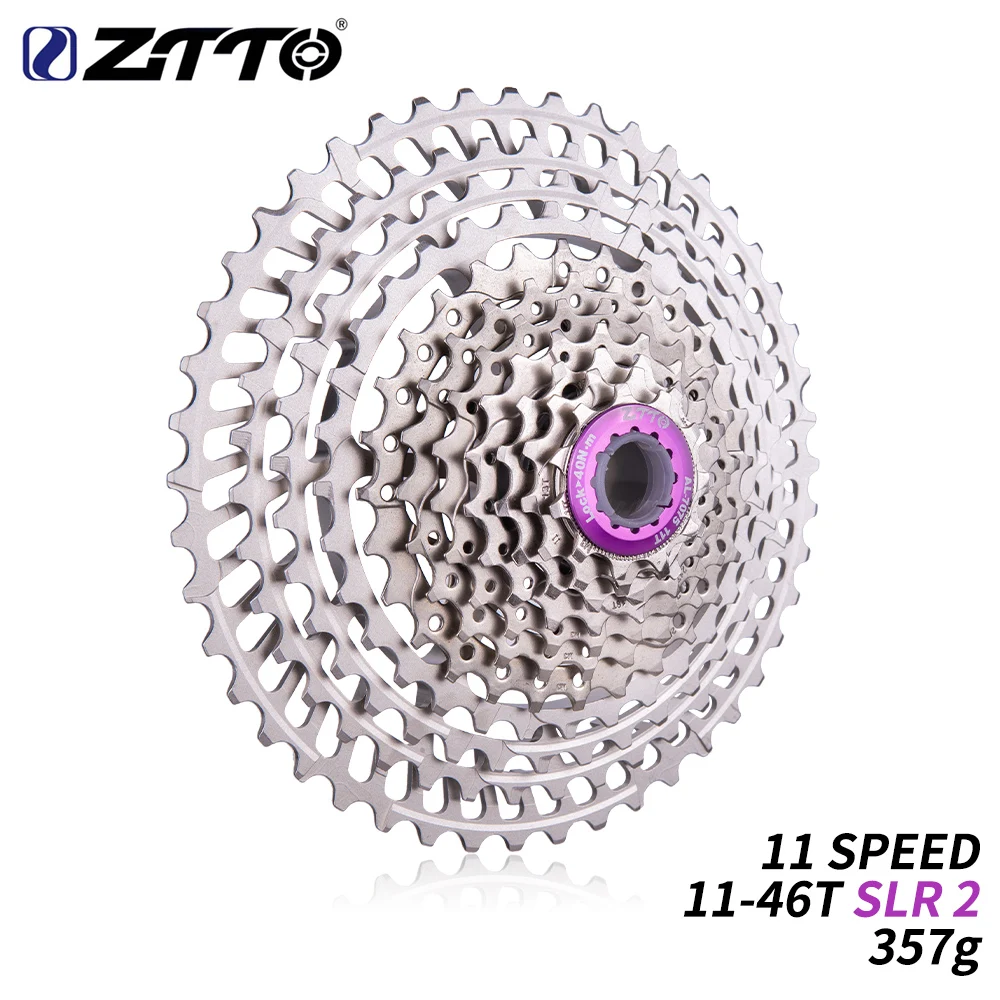 Sporting ZTTO SLR 11Speed Bicycle CAette 11-46T 11s 11v k7 11 Speed Chain CNC MT - £52.75 GBP