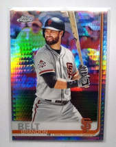 2019 Topps Chrome Brandon Belt Prism Refractor Baseball Card - £7.67 GBP+