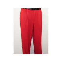 Men 2pc Walking Leisure Suit Short Sleeves By DREAMS 256-08 Solid Red image 3